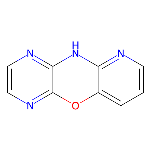 5H-Pyrazino[2,3-b]pyrido[2,3-e][1,4]oxazine structure