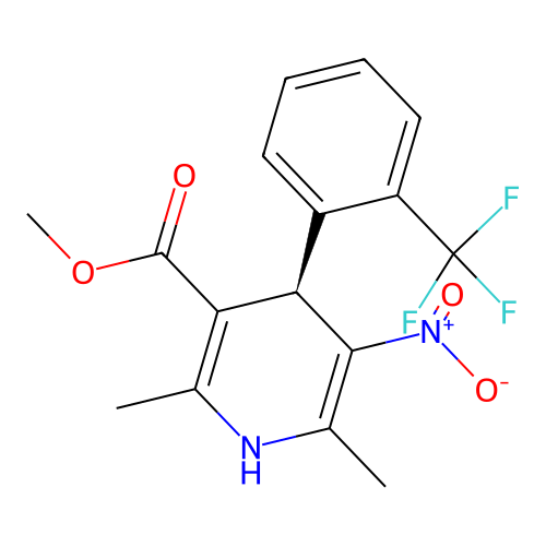 (R)-(+)-BAY K 8644 structure