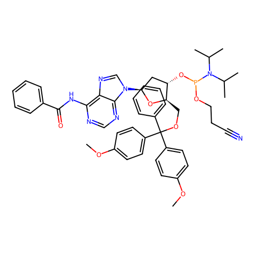 DMT-dA(bz) Phosphoramidite structure