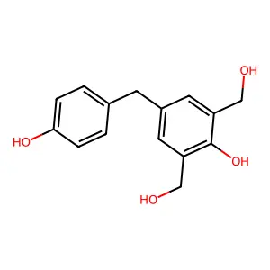 Hexa(methacryloylethylenedioxy)cyclotriphosphazene structure