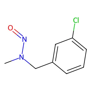 N-Nitroso-N-(3-chlorobenzyl)methylamine structure