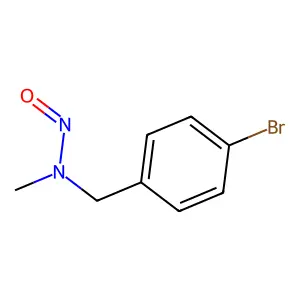 N-Nitroso-N-(4-bromobenzyl)methylamine structure