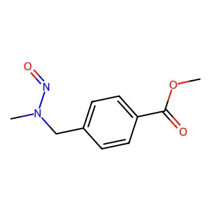 N-Nitroso-N-(4-carbomethoxybenzyl)methylamine structure