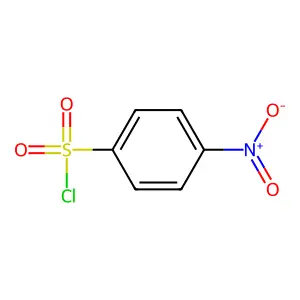 4-Nitrobenzenesulfonyl chloride structure