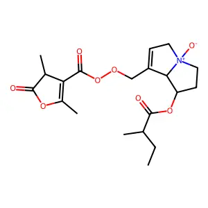 Latifoline N-oxide structure
