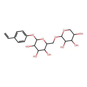 Ptelatoside C structure