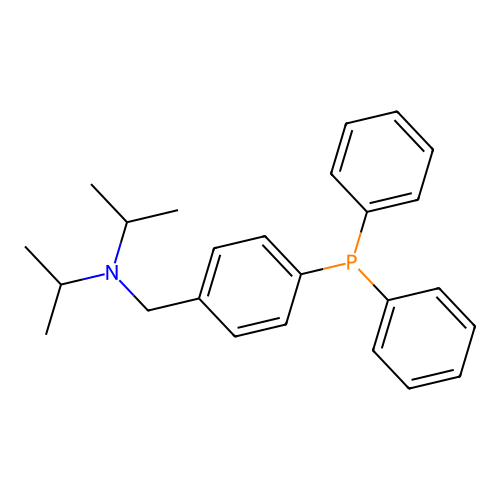 (p-((Diisopropylamino)methyl)phenyl)diphenylphosphine structure
