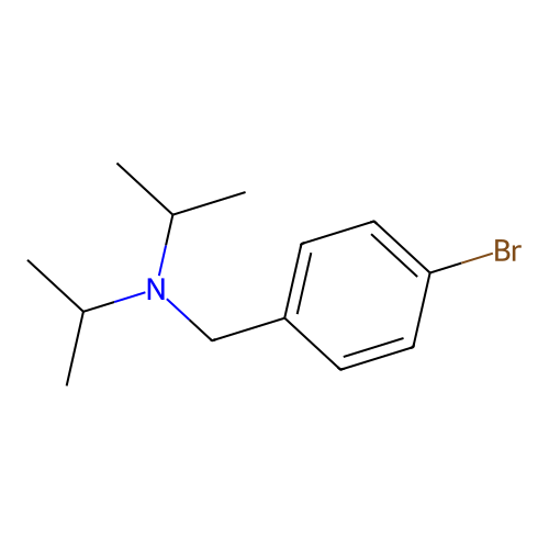 4-溴-N,N-二异丙基苄胺 structure