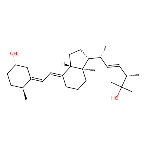 25-Hydroxydihydrotachysterol(2) structure