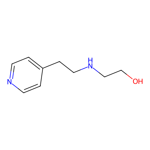 2-(2-Pyridin-4-yl-ethylamino)-ethanol structure