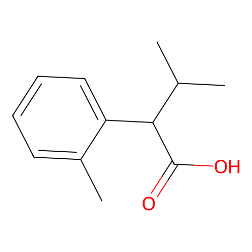3-Methyl-2-(ortho-tolyl)-butyric acid structure