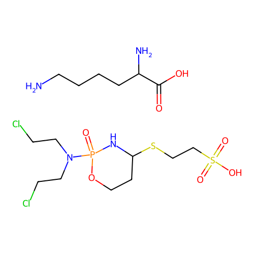 马磷酰胺L-赖氨酸盐 structure
