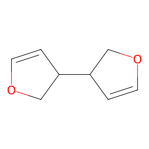 3,3'-Bifuran, 2,2',3,3'-tetrahydro- structure