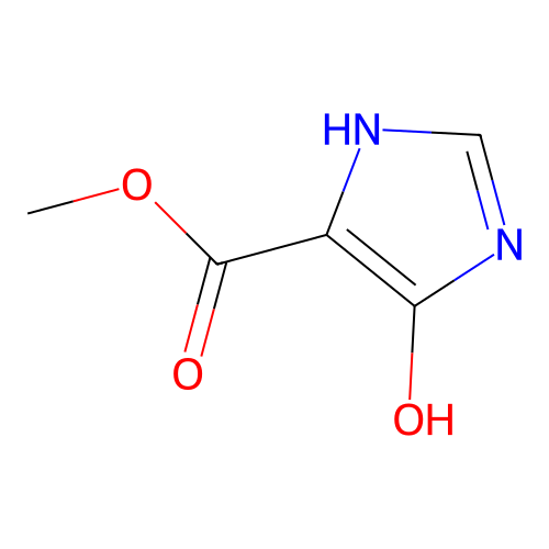 5-Hydroxy-1H-imidazole-4-carboxylic acid methyl ester structure