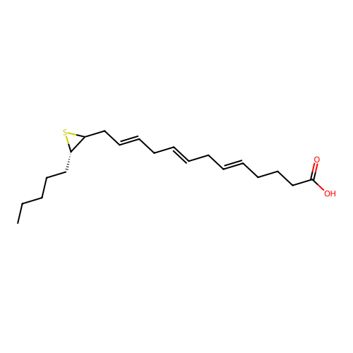 14,15-Episulfide eicosatrienoic acid structure