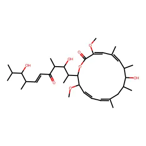 (7R,8S,9S,15S,16R)-16-[(2S,3R,4S,8S,9R)-3,9-dihydroxy-4,8,10-trimethyl-5-oxoundec-6-en-2-yl]-8-hydroxy-3,15-dimethoxy-5,7,9,11-tetramethyl-1-oxacyclohexadeca-3,5,11,13-tetraen-2-one structure