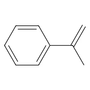 Α-甲基苯乙烯 structure