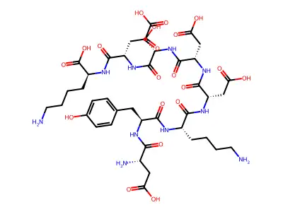 Dykddddk peptide structure