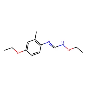 Methanimidamide, N-ethoxy-N'-(4-ethoxy-2-methylphenyl)- structure