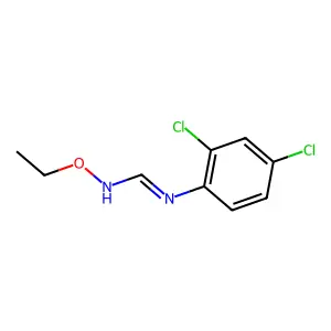 N-(2,4-二氯苯基)-N-乙氧基甲脒 structure