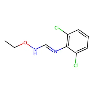 N-(2,6-二氯苯基)-N'-乙氧基甲脒 structure
