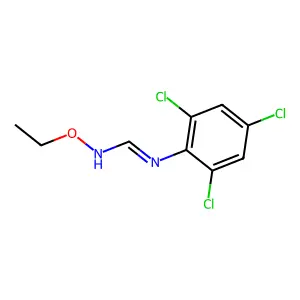 N-乙氧基-N'-(2,4,6-三氯苯基)甲脒 structure