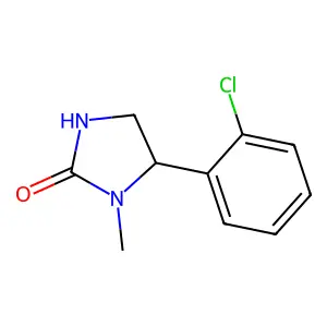 5-(2-Chlorophenyl)-1-methyl-4,5-dihydro-1H-imidazol-2-ol structure