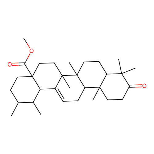 Ursonic acid methyl ester structure