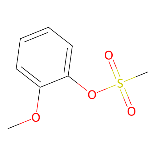 (2-Methoxyphenyl) methanesulfonate structure