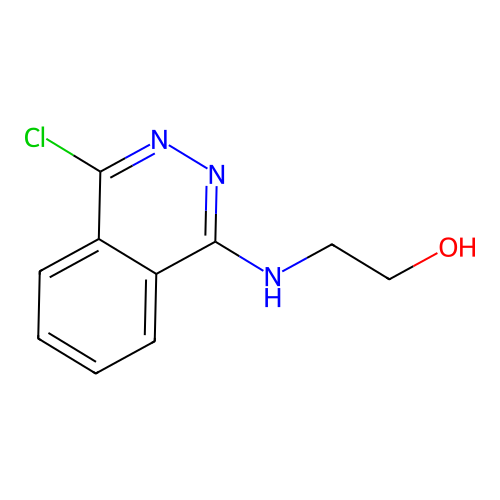 2-[(4-Chlorophthalazin-1-yl)amino]ethanol structure