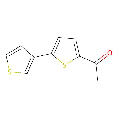 1-(5-Thiophen-3-ylthiophen-2-yl)ethanone structure