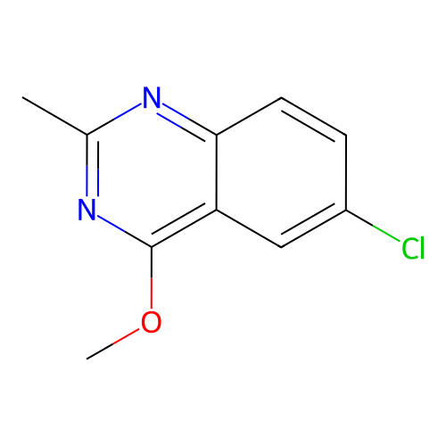 6-Chloro-4-methoxy-2-methylquinazoline structure