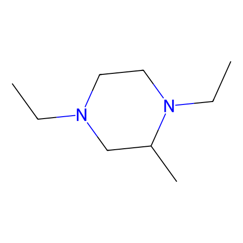 1,4-Diethyl-2-methylpiperazine structure