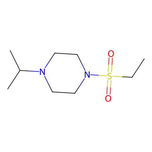 1-Ethylsulfonyl-4-propan-2-ylpiperazine structure