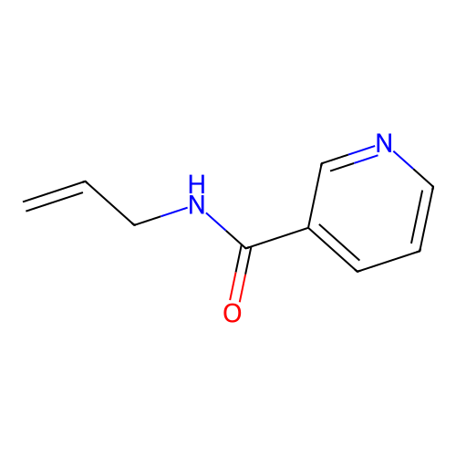 N-(prop-2-en-1-yl)pyridine-3-carboxamide structure