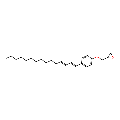 Oxirane, ((4-(pentadecadienyl)phenoxy)methyl)- structure
