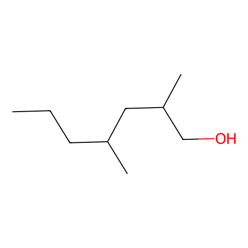 2,4-Dimethyl-1-heptanol structure