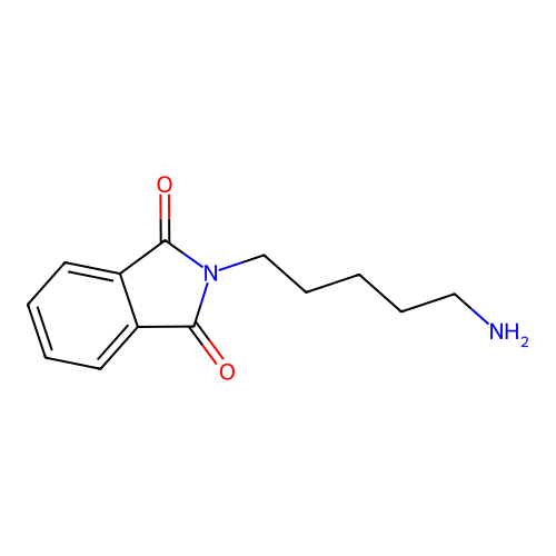 2-(5-Aminopentyl)isoindole-1,3-dione structure