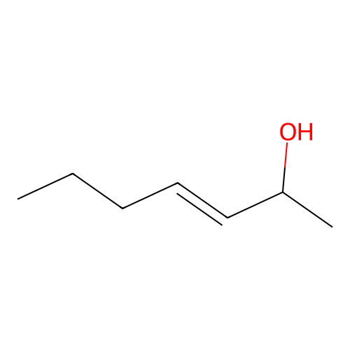 3-Hepten-2-ol structure