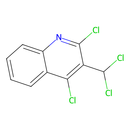 2,4-Dichloro-3-(dichloromethyl)quinoline structure
