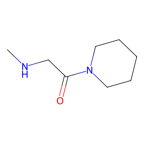 2-(Methylamino)-1-piperidin-1-ylethanone structure