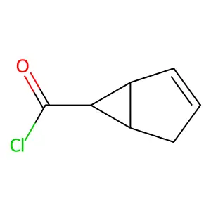 Bicyclo(3.1.0)hex-2-ene-6-carbonyl chloride, (1R-(1alpha,5alpha,6alpha))- structure