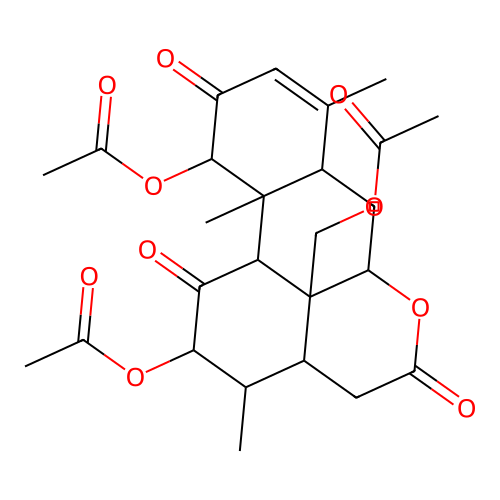 Chaparrinone triacetate structure