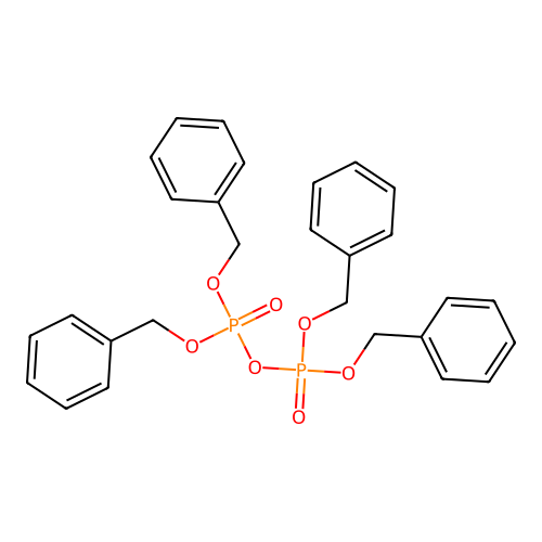 Tetrabenzyl pyrophosphate structure