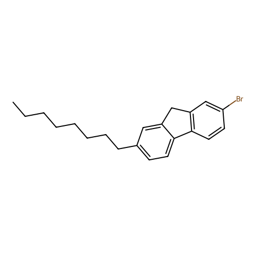 2-Bromo-7-octyl-9H-fluorene structure