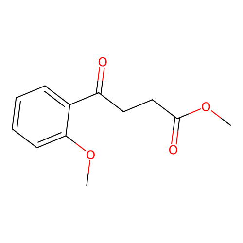 Methyl 4-(2-methoxyphenyl)-4-oxobutanoate structure
