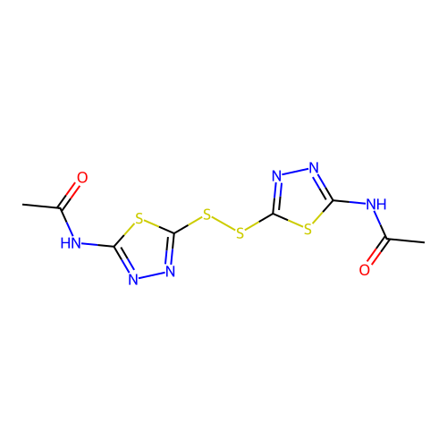 乙酰唑胺杂质9 structure