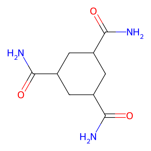 1,3,5-环己烷三甲酰胺 structure