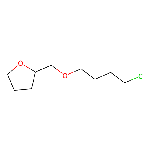 2-[(4-Chlorobutoxy)methyl]oxolane structure