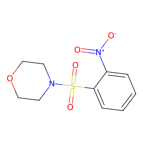 4-(2-Nitrophenylsulfonyl)morpholine structure